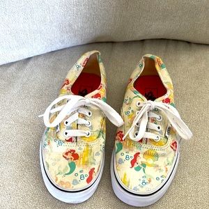 Size 6 Ariel Disney vans
